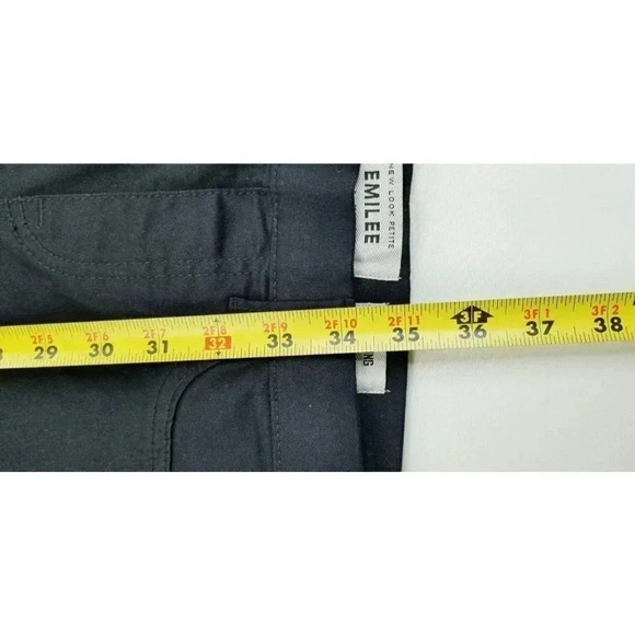 New Look Petite Emilee 27X26 Black Pull Up Jegging Denim Jeans Size 4 - Picture 8 of 12